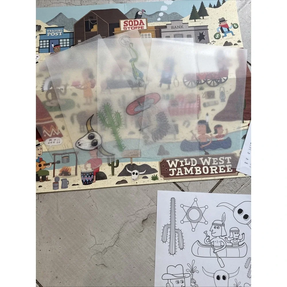 Shrinky Dinks Wild West Fun Pack Shrink Dinks- Joobli Ages 6 and up. Craft-Art
